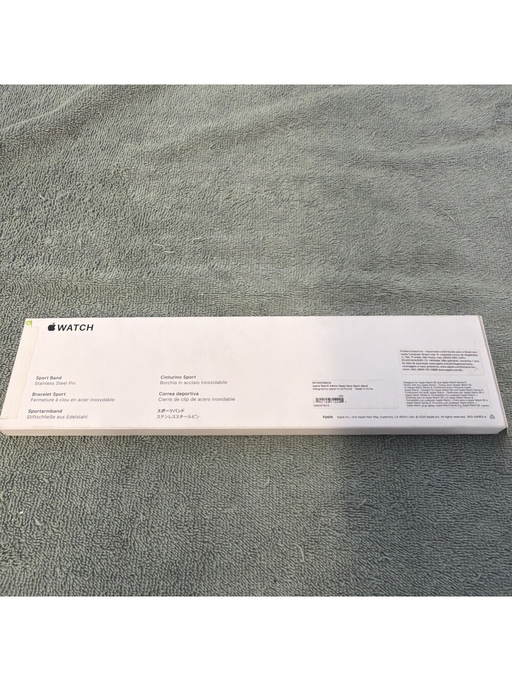 Apple MYAX2AM/A Watch Sport Band 44mm Deep Navy